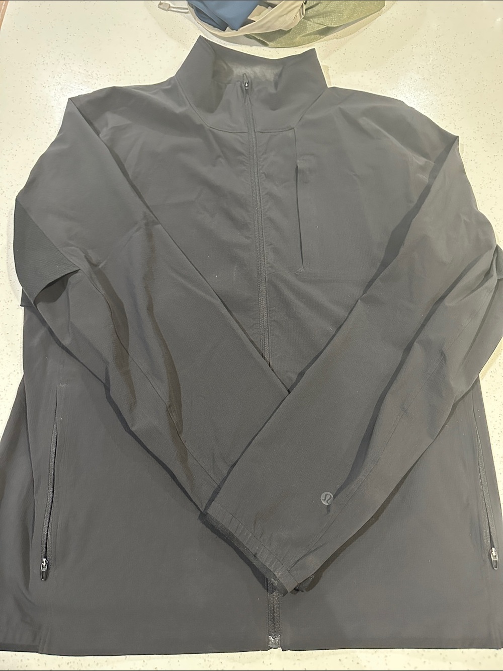 Lululemon Men's Black Full-Zip Performance Jacket